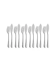 WMF | Set di posate da pesce MERIT, 12 pezzi, Cromargan Protect | Argento