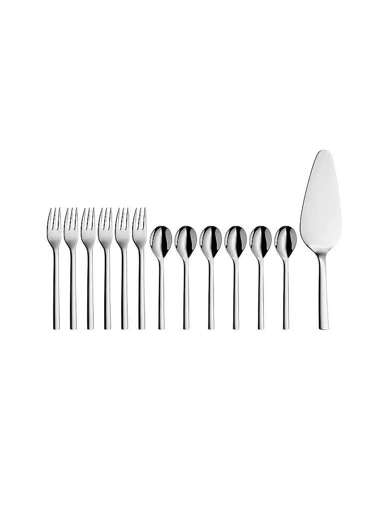 WMF | Set di posate da torta 13 pezzi NUOVA Cromargan | Argento