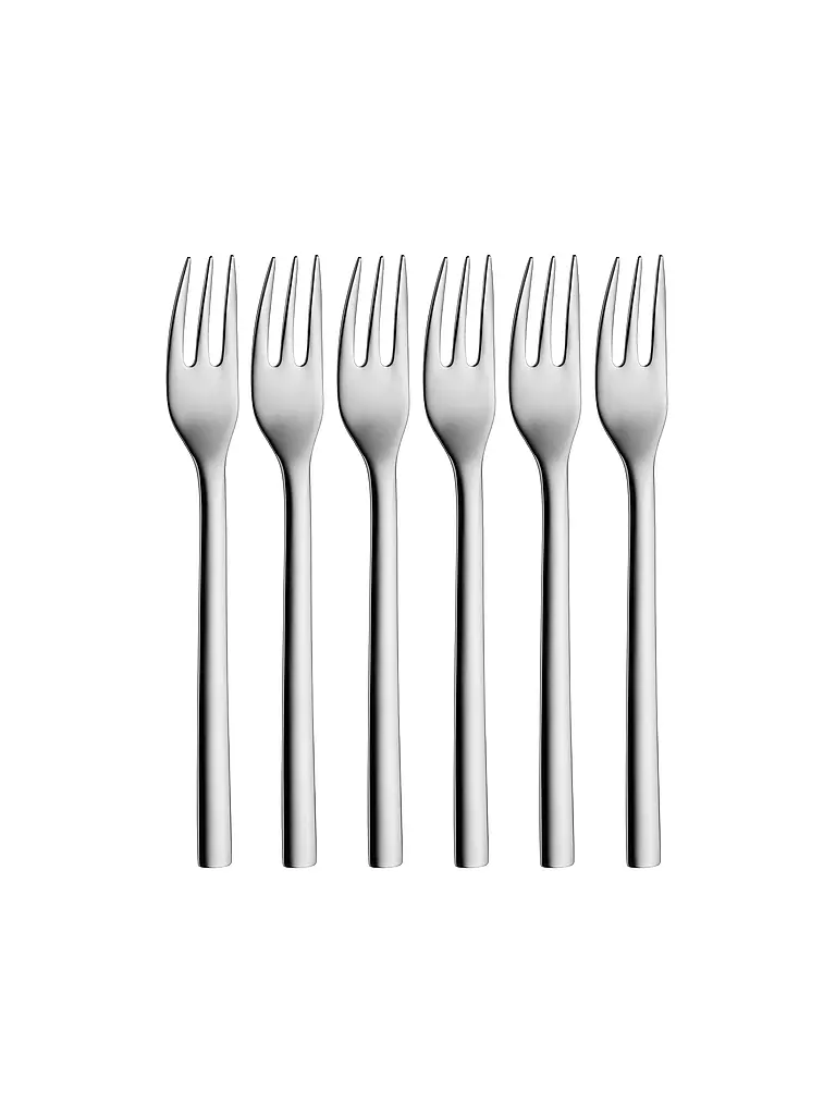 WMF | Set di posate da torta NUOVA Cromargan, 6 pezzi | Argento