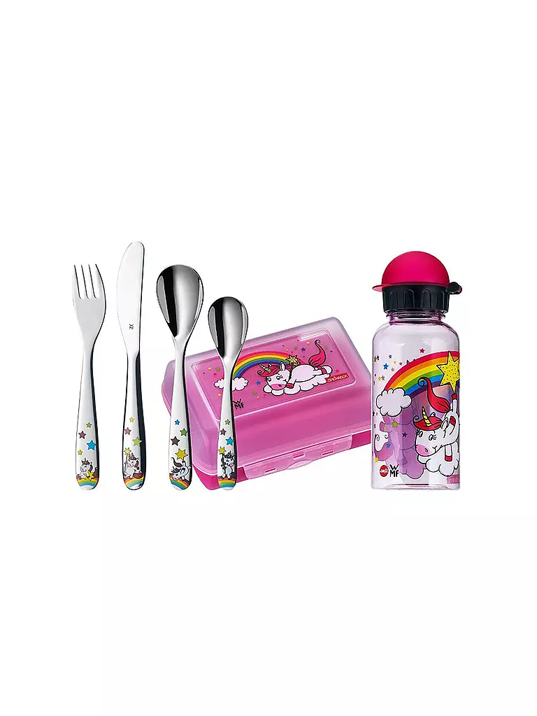 WMF | Set di posate per bambini, 6 pezzi | Multicolore