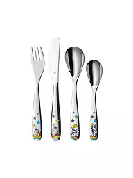 WMF | Set di posate per bambini da 4 pezzi "Unicorno" | Multicolore