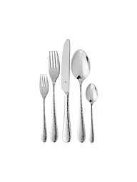 WMF | Set di posate SITELLO, 60 pezzi, Cromargan martellato | Argento
