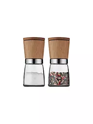 WMF | Set macinapepe e sale Nature Ceramill, 2 pezzi, 13,8 cm | Marrone