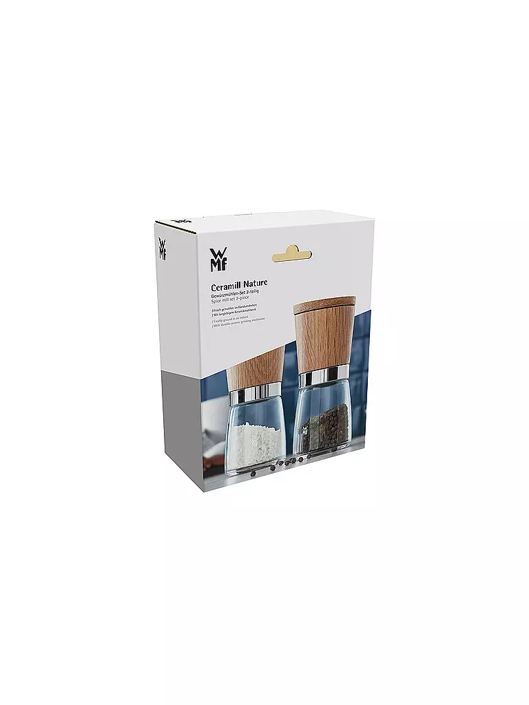 WMF | Set macinapepe e sale Nature Ceramill, 2 pezzi, 13,8 cm |