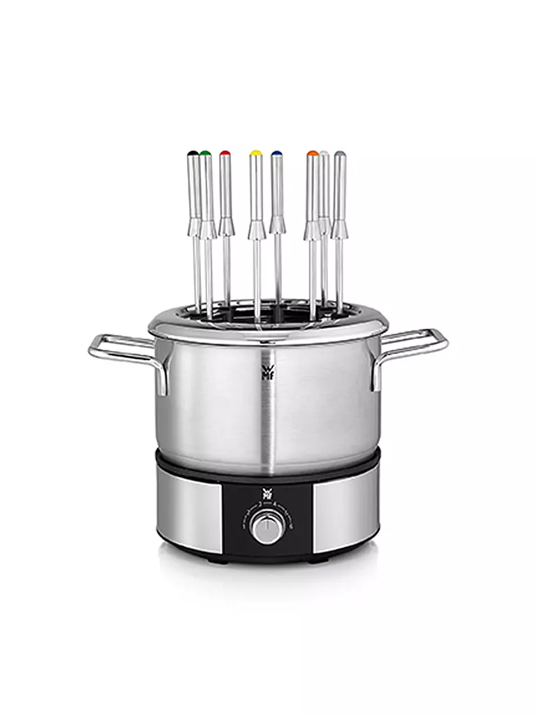 WMF | Set per fonduta LONO (Gromargan/Opaco) | Argento