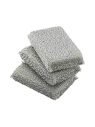 WMF | Spugna per piatti - Cuscinetto lucidante 3 pz. Lurex - Spugna | Argento