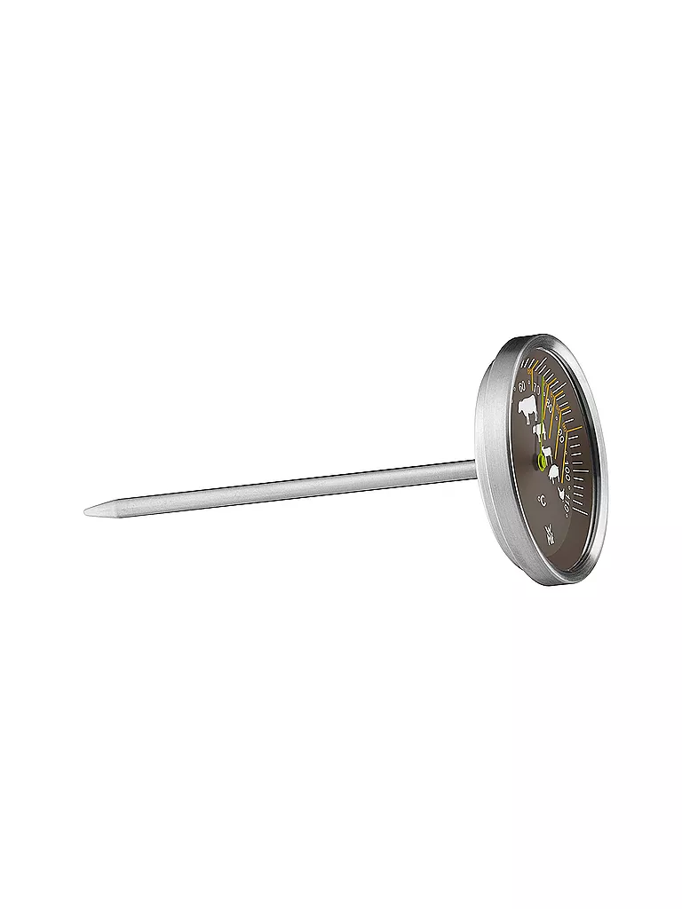 WMF | Termometro per carne analogico 6,3 cm Cromargan | Argento
