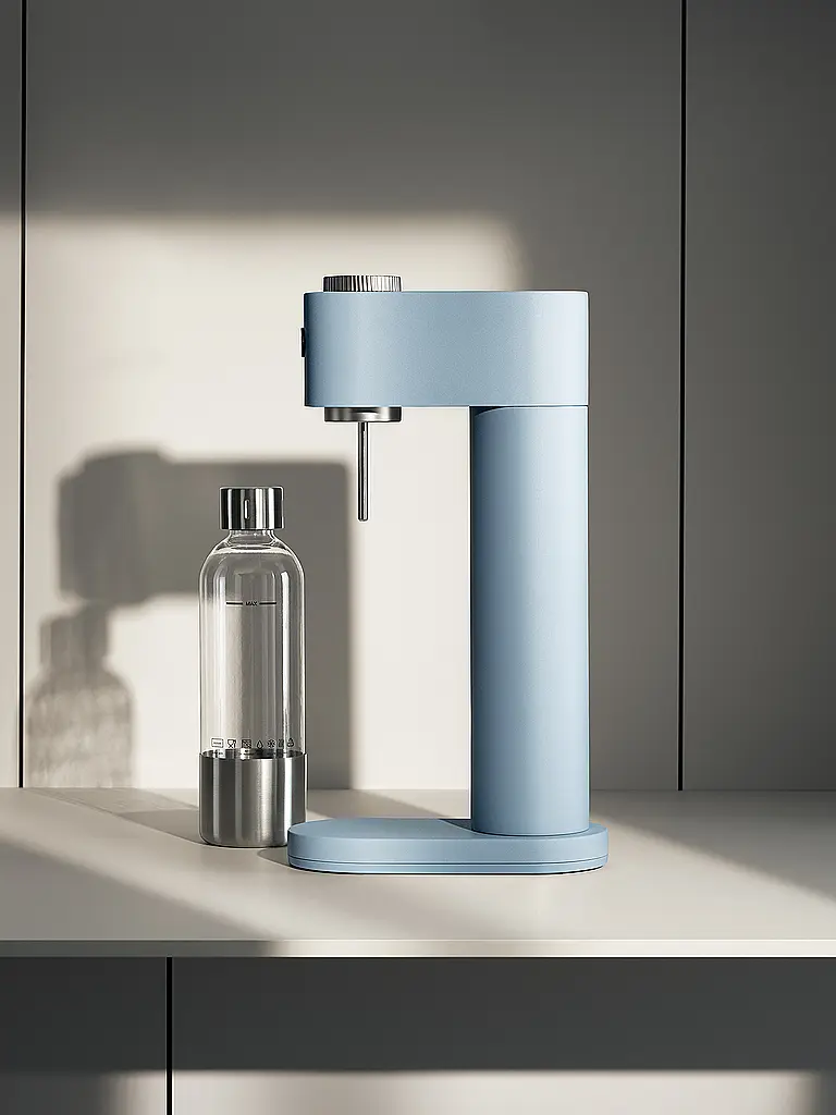 WMF | Wassersprudler Element One Soda - Stream   | Blu chiaro