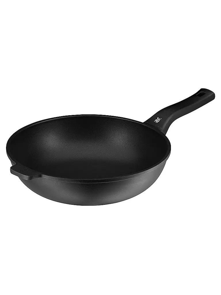 WMF | Wok PermaDur Premium con coperchio in vetro 30 cm antiaderente | 