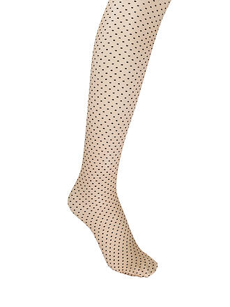 WOLFORD | Collant funzionali CONTROL DOTS 20 fairly light / black