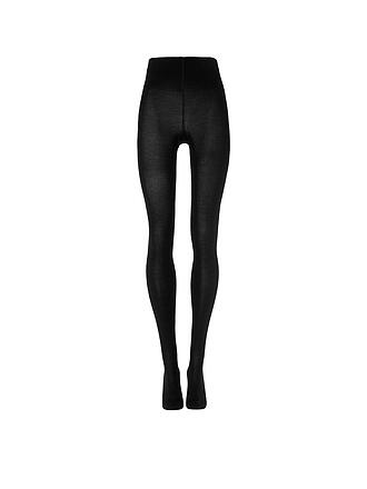 WOLFORD | Strumpantalone a maglia nero