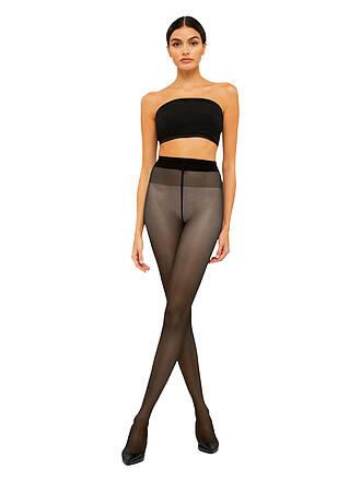 WOLFORD | Collant velato SATIN TOUCH soft cacao
