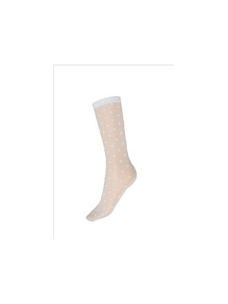 WOLFORD | Calzini velati DAISY SOCKS white/white