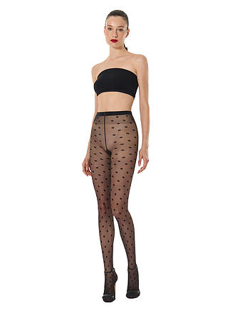 WOLFORD | Modestrumpfhose DAISY 20 DEN black / black