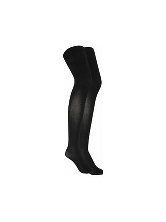 WOLFORD | Collant velati confezione da 2 Velvet de Luxe Black
