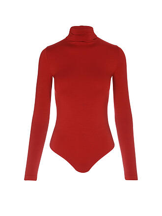 WOLFORD | Body SEAMLESS WOOL crimson