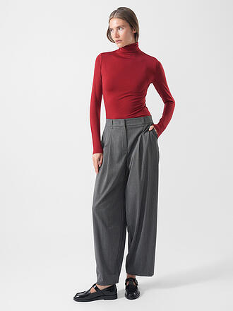WOLFORD | Body SEAMLESS WOOL crimson