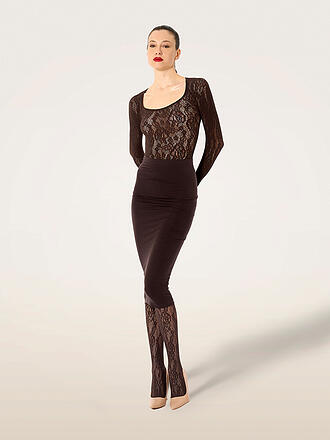 WOLFORD | Maglia a maniche lunghe INFINITE ROSE NET
