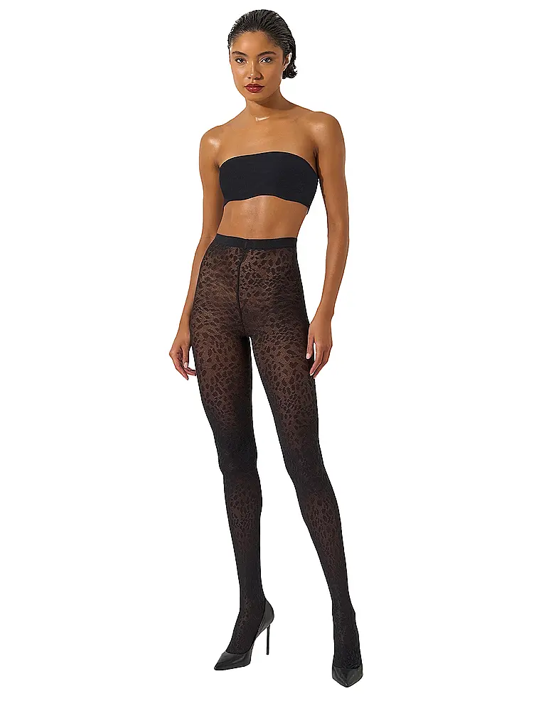 WOLFORD | Collant alla moda PANTERA Black | Nero