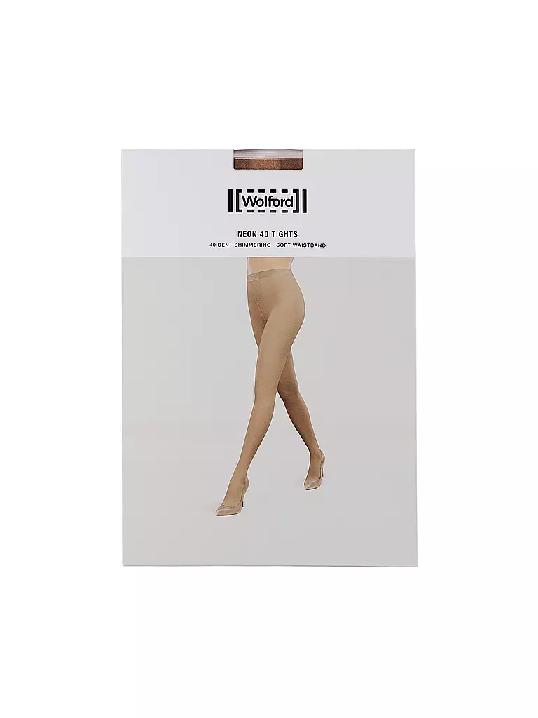 WOLFORD | Collant NEON 40 gobi | Marrone chiaro