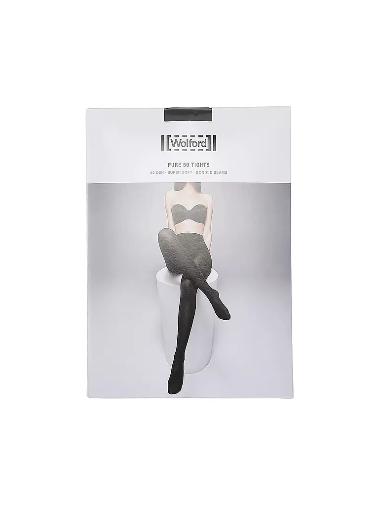 WOLFORD | Collant Pure 50 admiral | Blu scuro