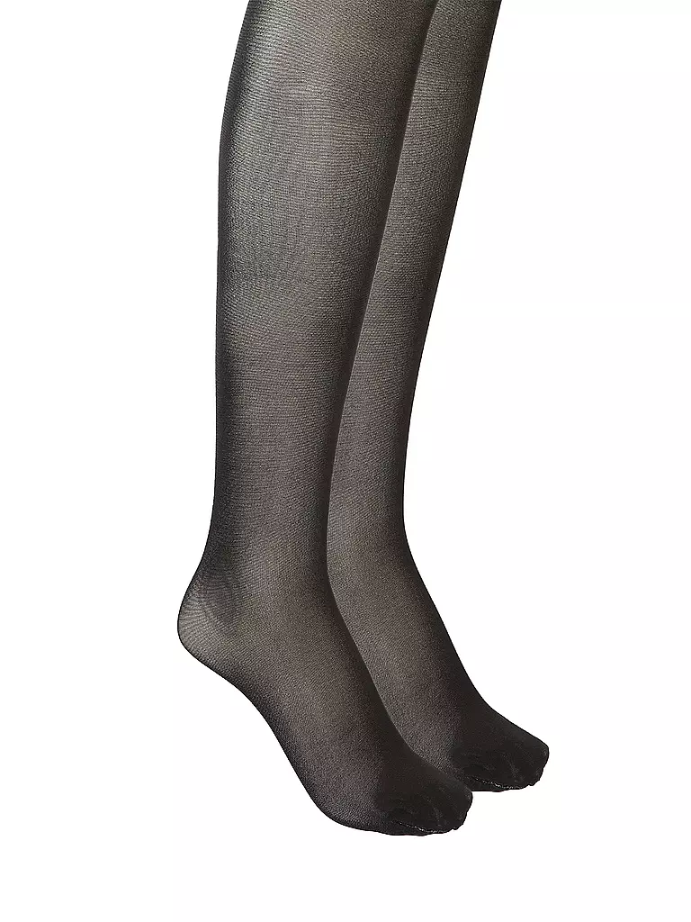 WOLFORD | Collant velati NEON 40 confezione da 2 nero | Nero