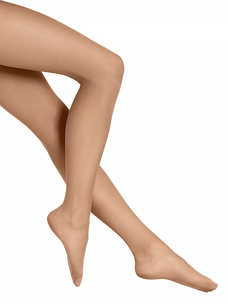 WOLFORD | Collant velato "Pure 10" 14497 (gobi) | Beige