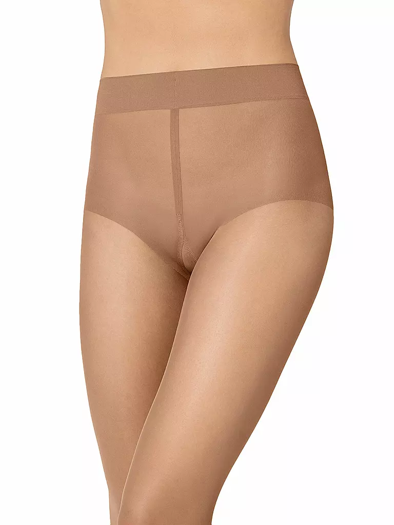 WOLFORD | Collant velato "Pure 10" 14497 (gobi) | Beige