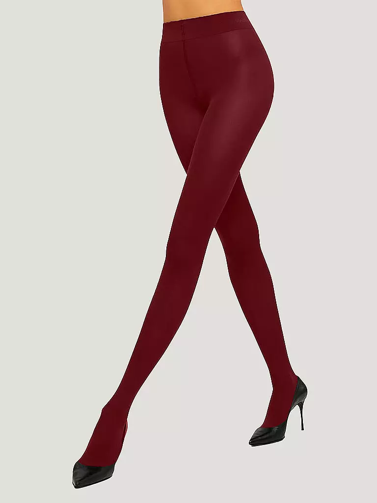 WOLFORD | Collant VELVET 66 DEN midnight red | 