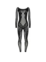 WOLFORD | Jumpsuit LACE TATTOO black | Nero