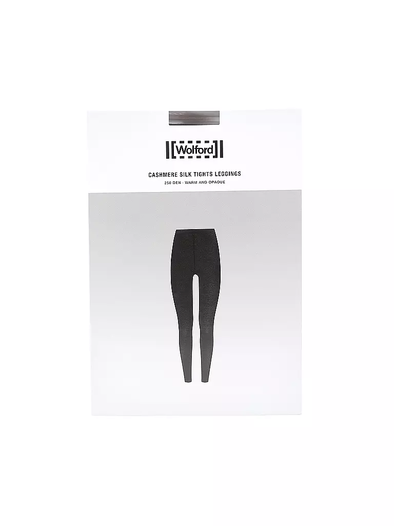 WOLFORD | Kaschmirleggings KASCHMIR-SEIDE (nero) | Nero