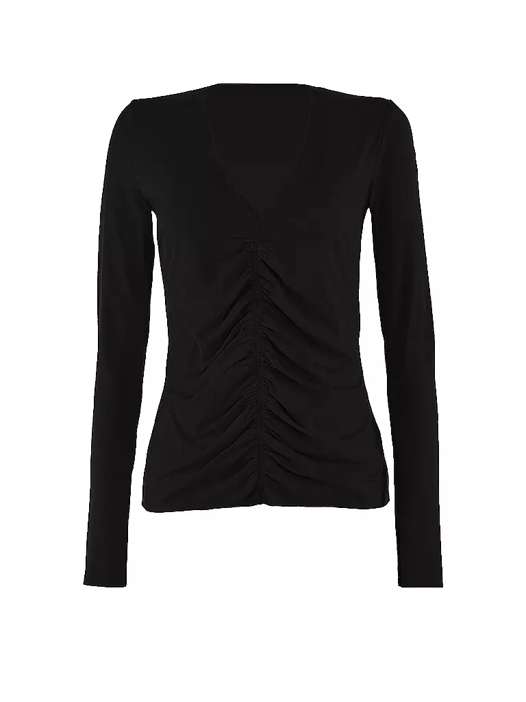 WOLFORD | Langarmshirt PURE TOP Black | Nero