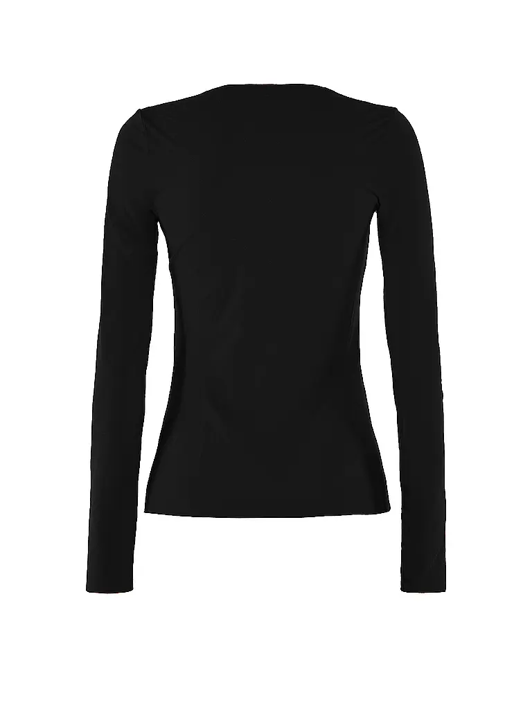 WOLFORD | Langarmshirt PURE TOP Black | Nero