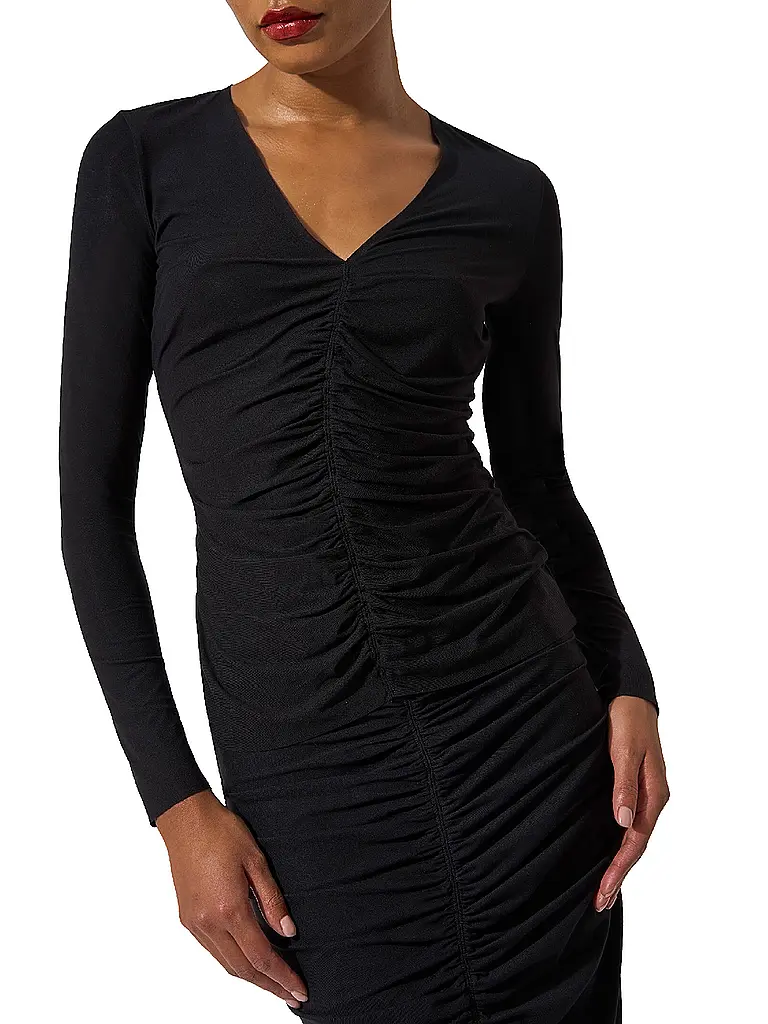 WOLFORD | Langarmshirt PURE TOP Black | Nero