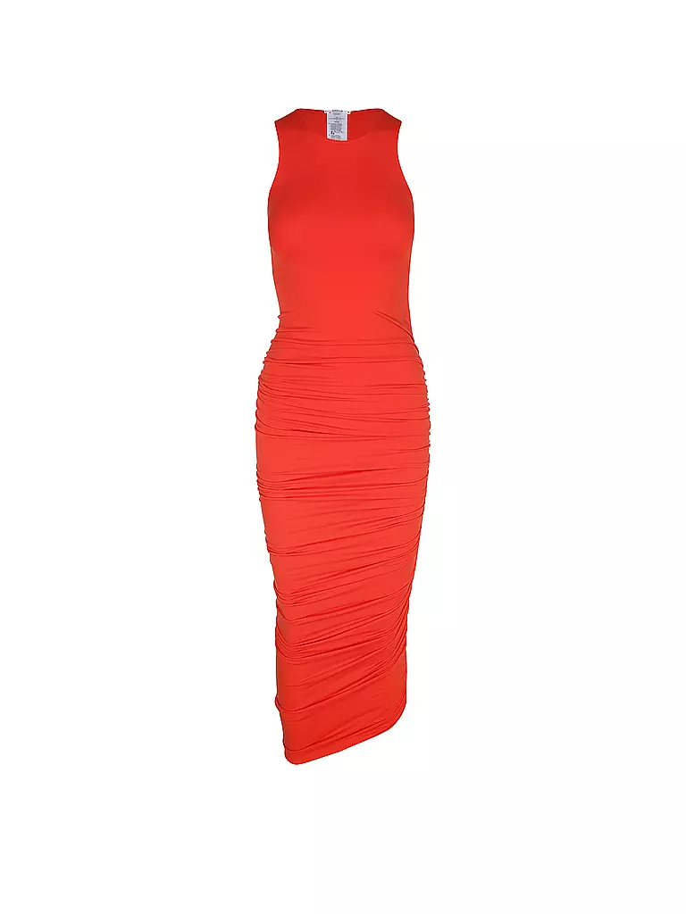 WOLFORD | Midikleid CRESCENT | Rosso