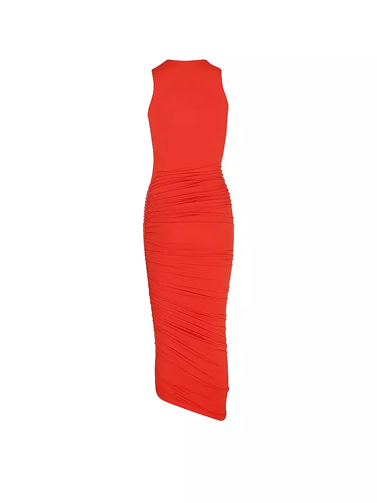WOLFORD | Midikleid CRESCENT | Rosso