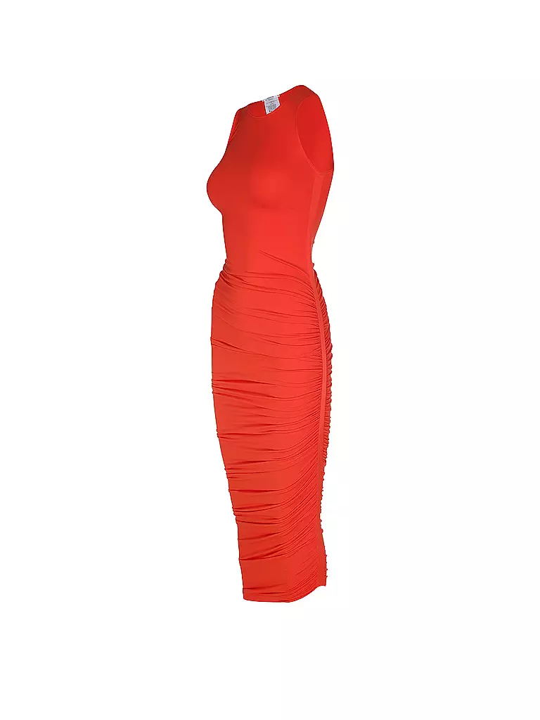 WOLFORD | Midikleid CRESCENT | Rosso