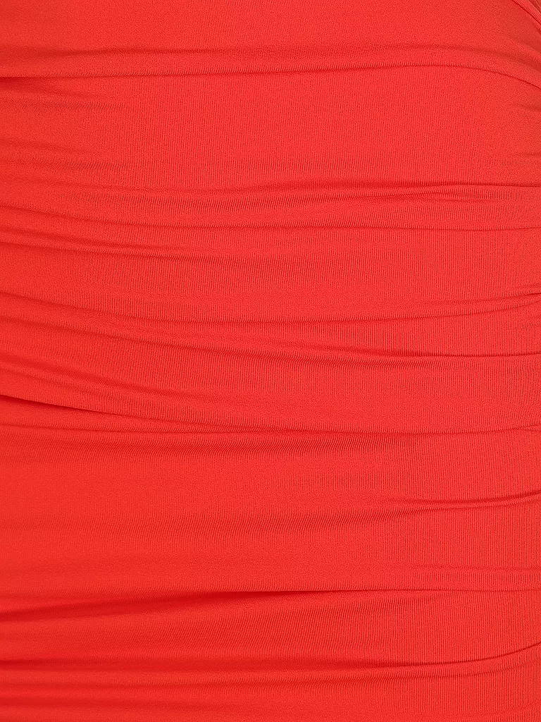 WOLFORD | Midikleid CRESCENT | Rosso