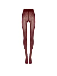 WOLFORD | Modestrumpfhose COTTON DOT Black  | Rosso scuro