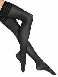 WOLFORD | Strümpfe "Velvet de Luxe 50 Stay-Up" 20942 (black) | Nero