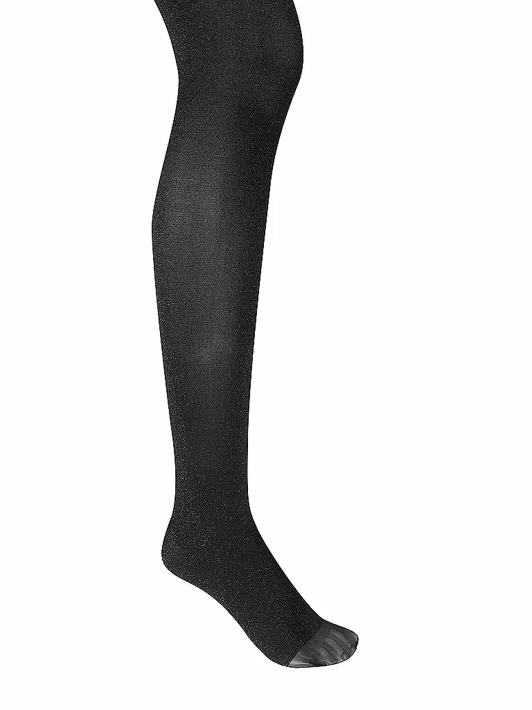 WOLFORD | Strumpfhose SHINY SHEER black/pewter | Grigio