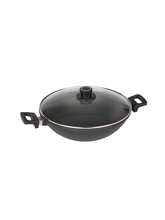 WOLL | Wok con coperchio in vetro Nowo Titanium 32cm antiaderente