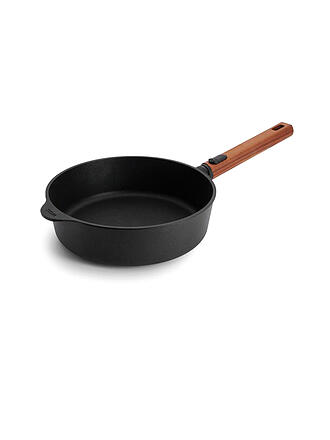 WOLL | Padella a bordo alto con manico in legno 24 cm ECO-LOGIC antiaderente