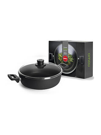 WOLL | Casseruola rotonda NOWO 28cm con coperchio in vetro antiaderente