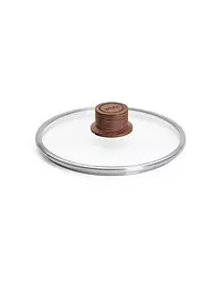 WOLL | Coperchio in vetro ECO-LOGIC 20 cm vetro/legno | Trasparente