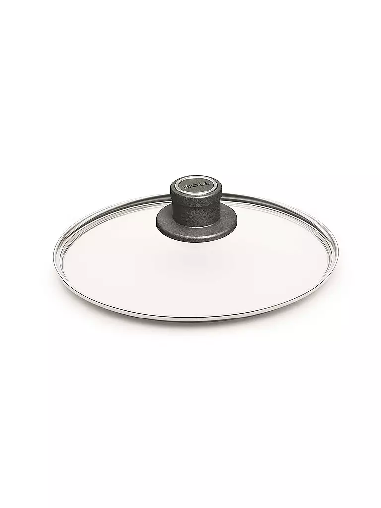 WOLL | Coperchio in vetro rotondo 24 cm | Trasparente