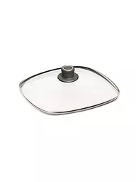 WOLL | Glasdeckel eckig 28x28cm | Trasparente