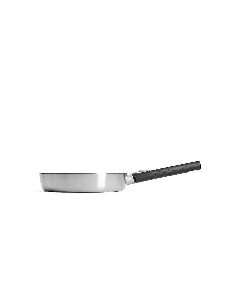 WOLL | Padella bassa LOGIC STEEL 24cm/5cm acciaio inox | Argento