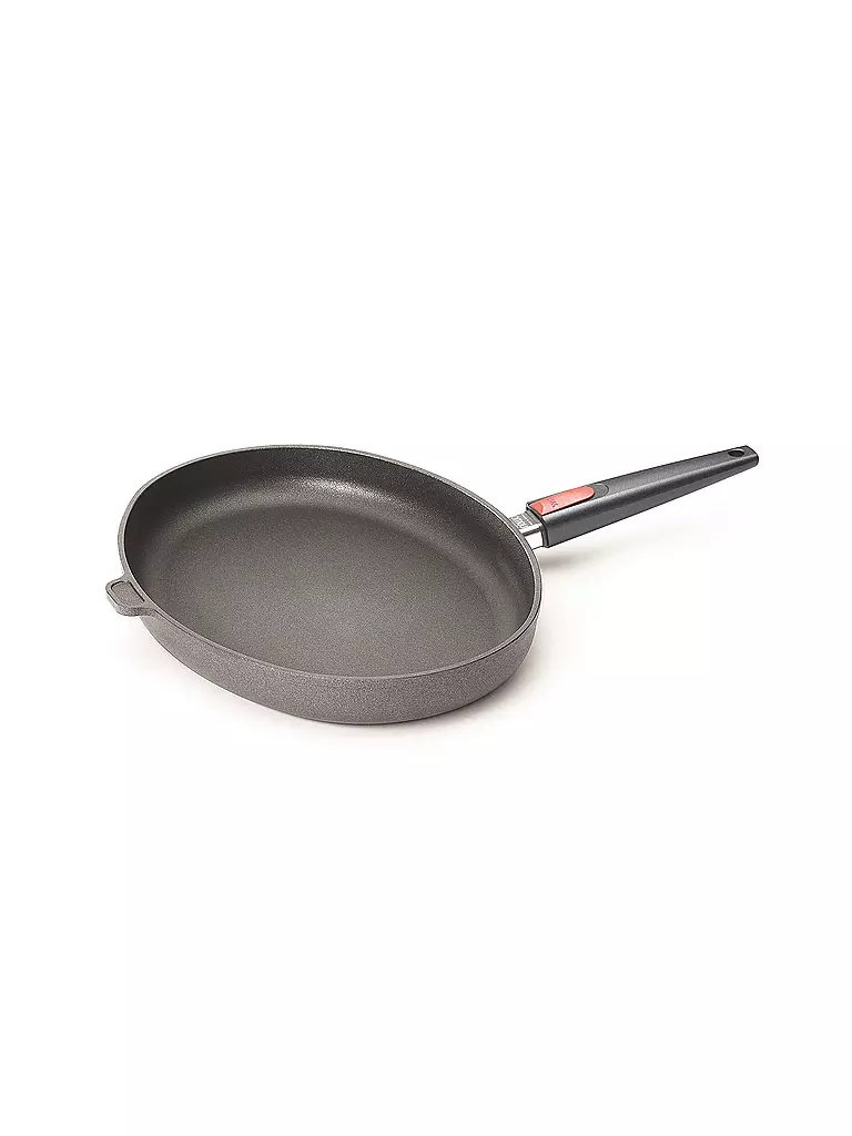 WOLL | Padella per pesce "Nowo Titanium" a induzione 38x28cm (antiaderente / nero) | Nero