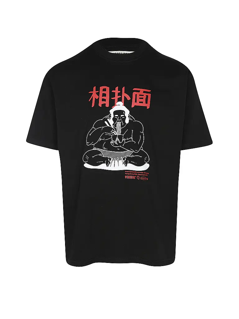 WOODBIRD | Nome prodotto: T-Shirt WBBAINE | Nero